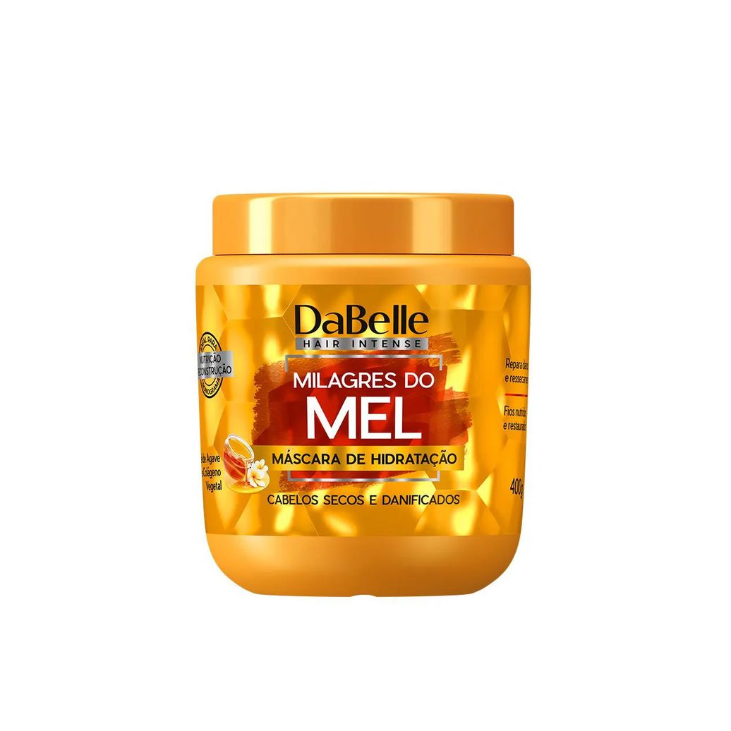 Máscara de Hidratação DaBelle Milagres do Mel 400g