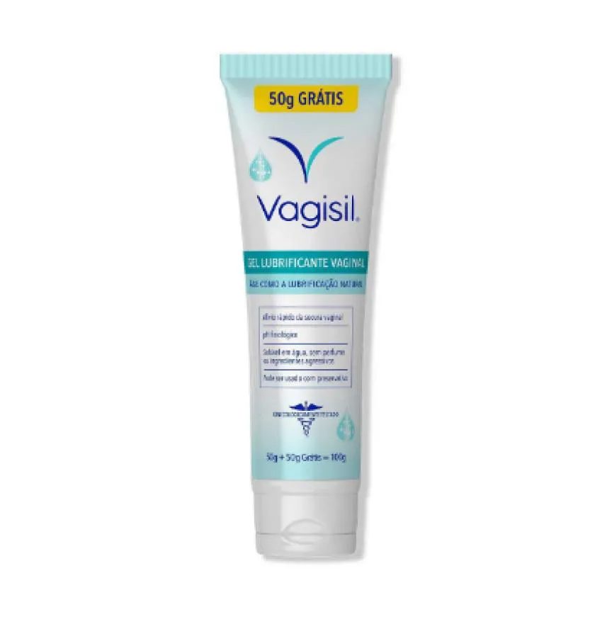 Gel Lubrificante Vaginal Vagisil Bisnaga 100g
