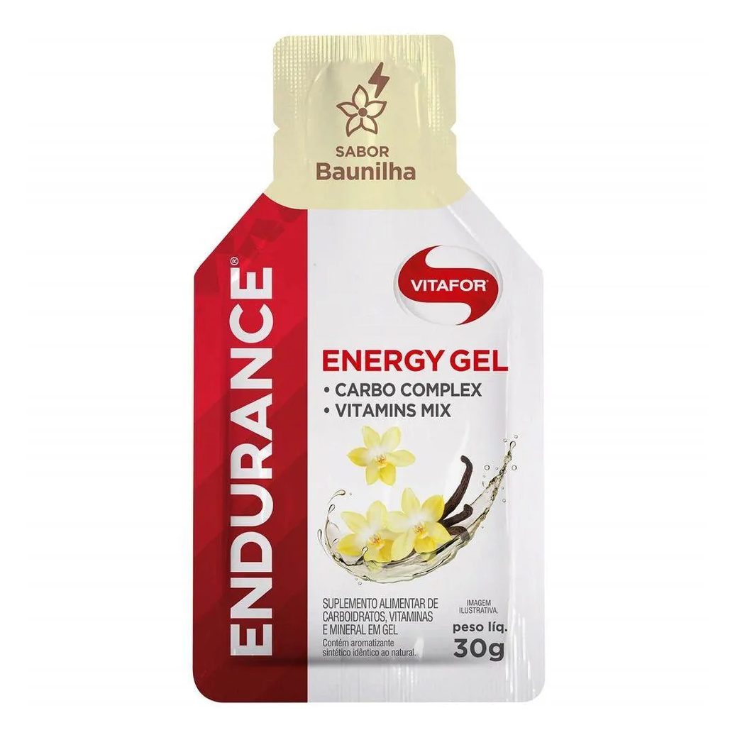 Endurance Energy Gel (30g) - Sabor: Baunilha
