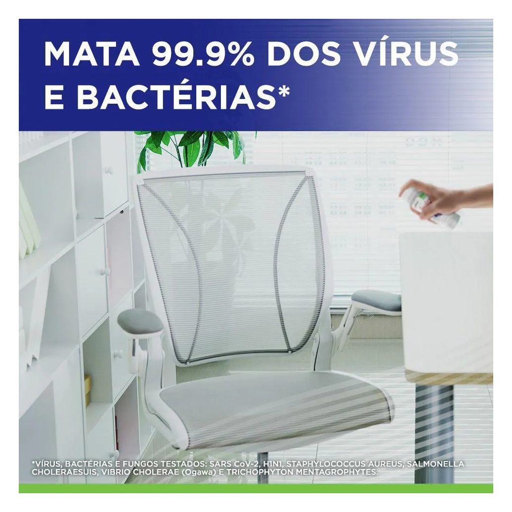 Desinfetante Aerossol Superfícies para Uso Geral Original Lysoform Frasco 55ml