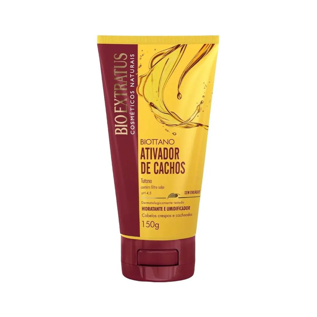 Biottano Umidificador Ativador de Cachos Tutano 150G Bio Extratus