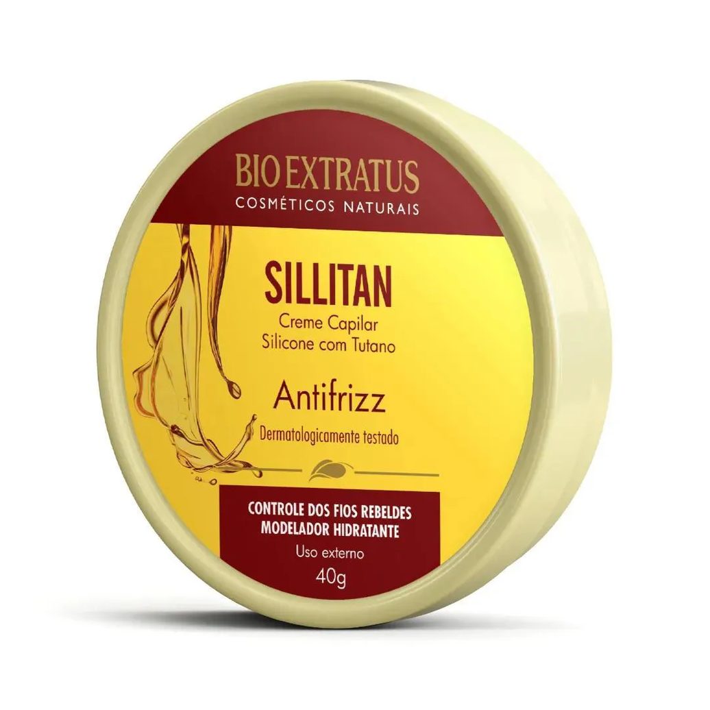 Creme Capilar Sillitan Antifrizz 40G Bio Extratus