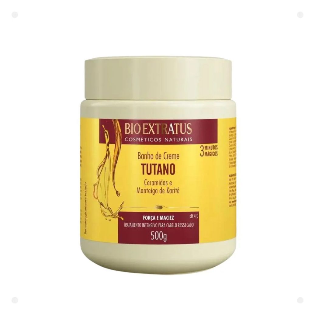 Banho de Creme Bio Extratus Tutano Força e Maciez 500g