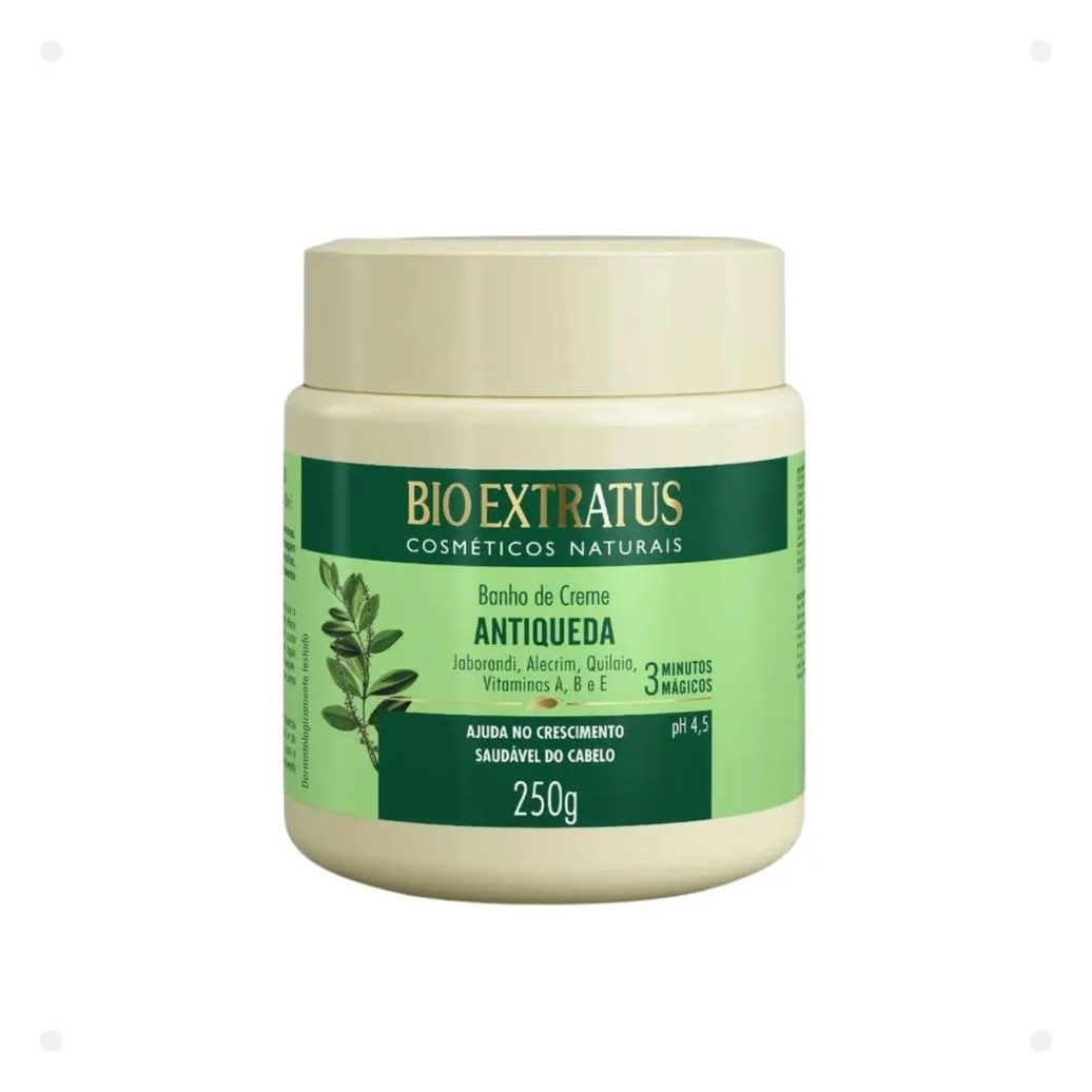 Banho de Creme Bio Extratus Antiqueda Jaborandi 250g
