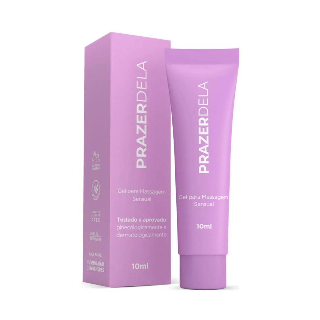 Gel Excitante Feminino Prazer Dela