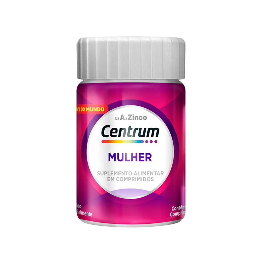 Polivitamínico Centrum Essentials Mulher de A a Zinco 30 comprimidos