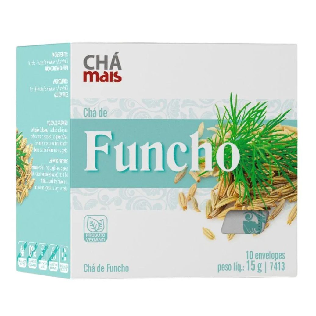 Chá de Funcho 10 Sachês - Chá Mais