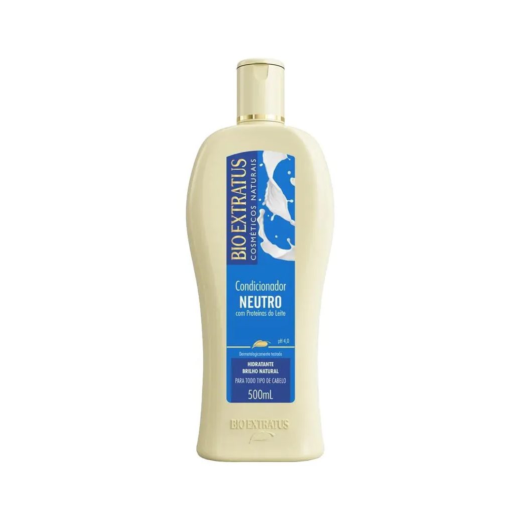 Condicionador Brilho Natural Neutro 500 Ml Bio Extratus