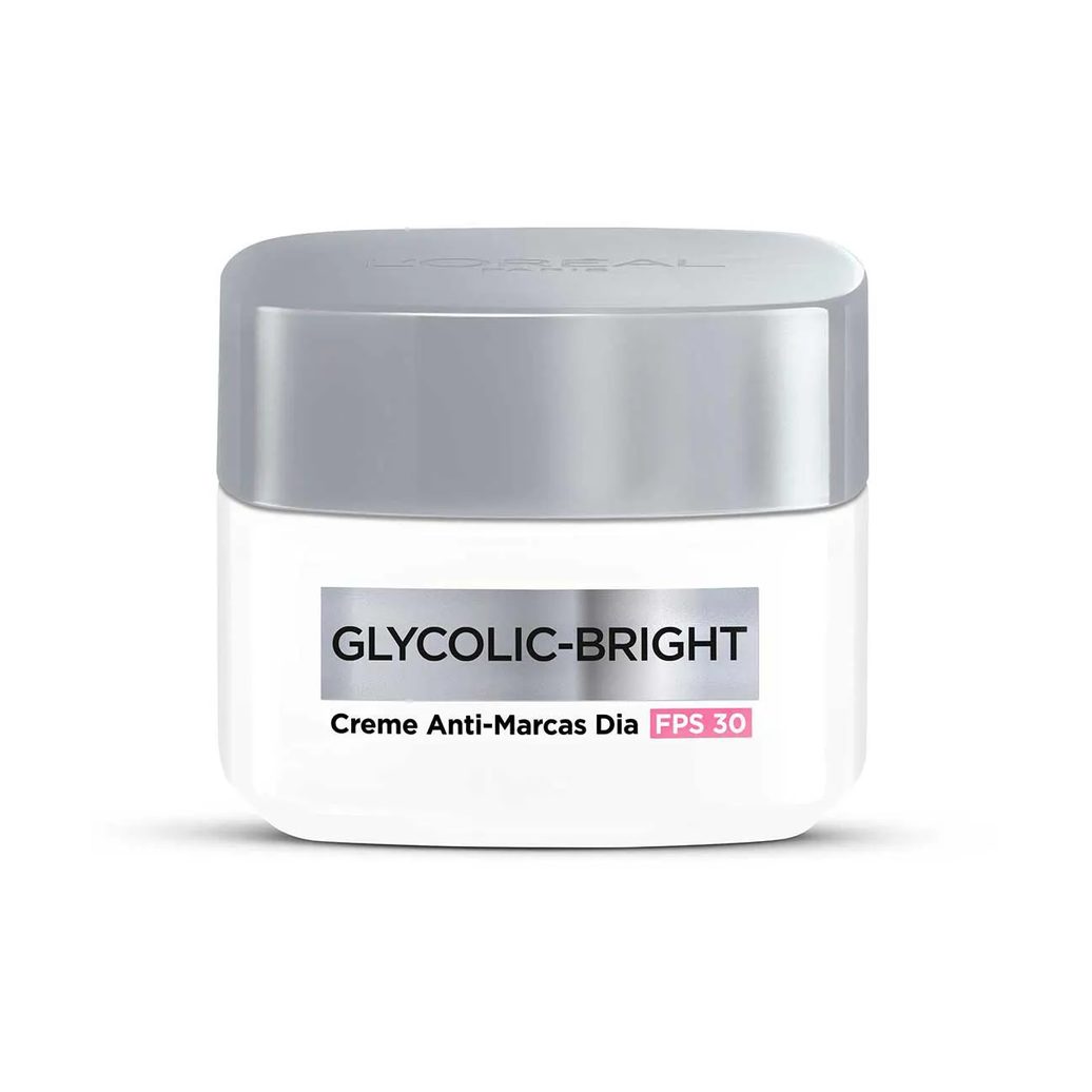 Kit L'Oreal Paris Anti-Marcas Glycolic-Bright - Creme Dia FPS30 + Gel-Creme Noite