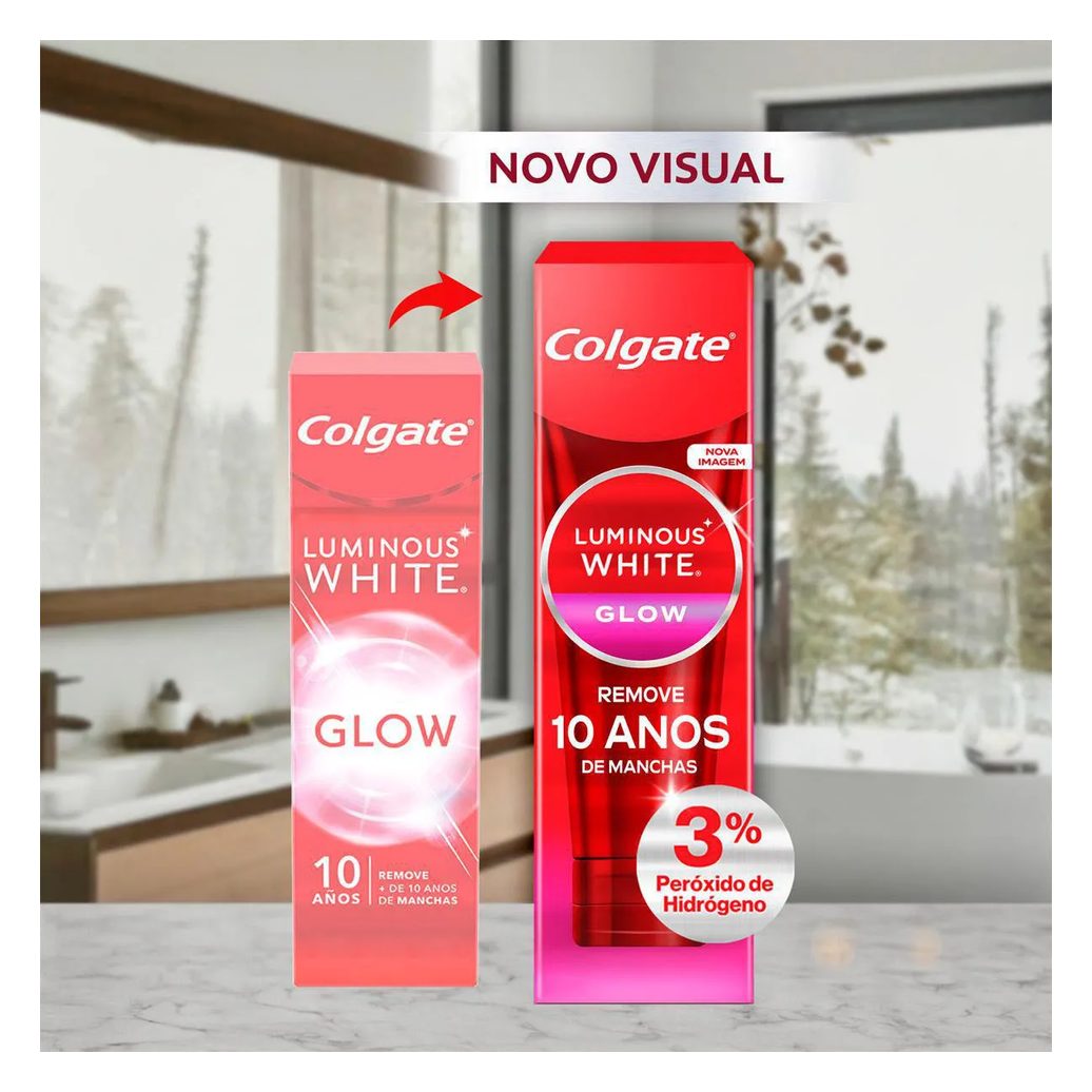 Creme Dental Colgate Luminous White Glow 70g