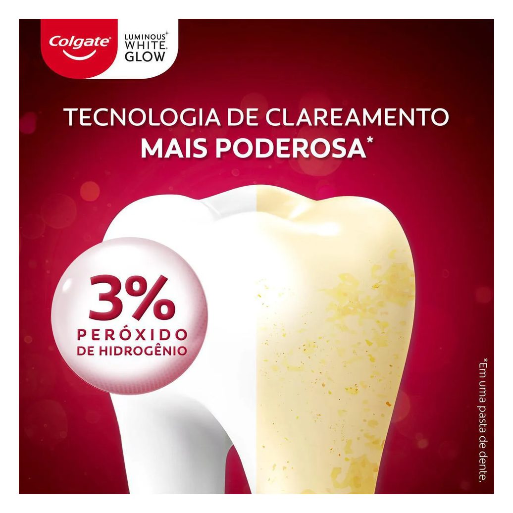 Creme Dental Colgate Luminous White Glow 70g