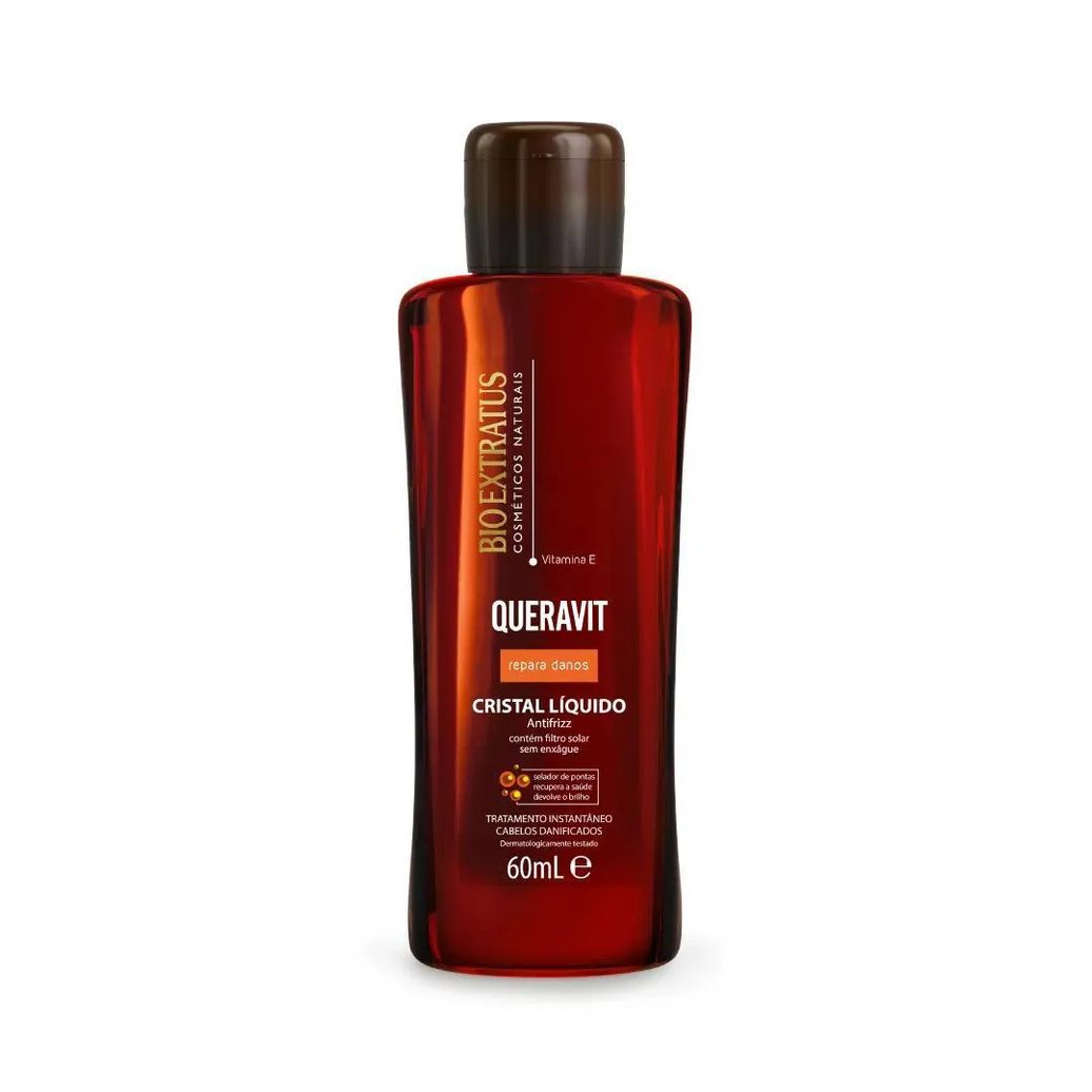 Cristal Líquido Selador de Pontas Queravit 60 Ml Bio Extratus