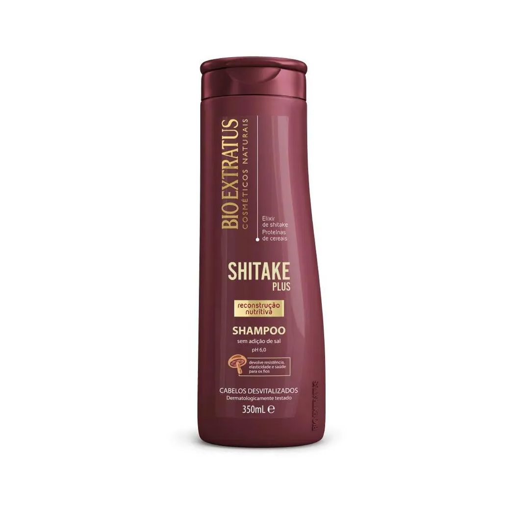 Shampoo Bio Extratus Shitake Nutrição 350ml