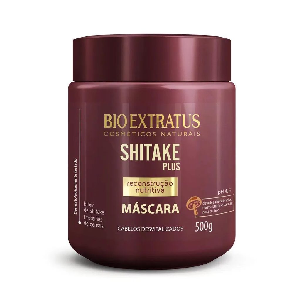 Mascara Limpeza Nutritiva Shitake 500 G Bio Extratus