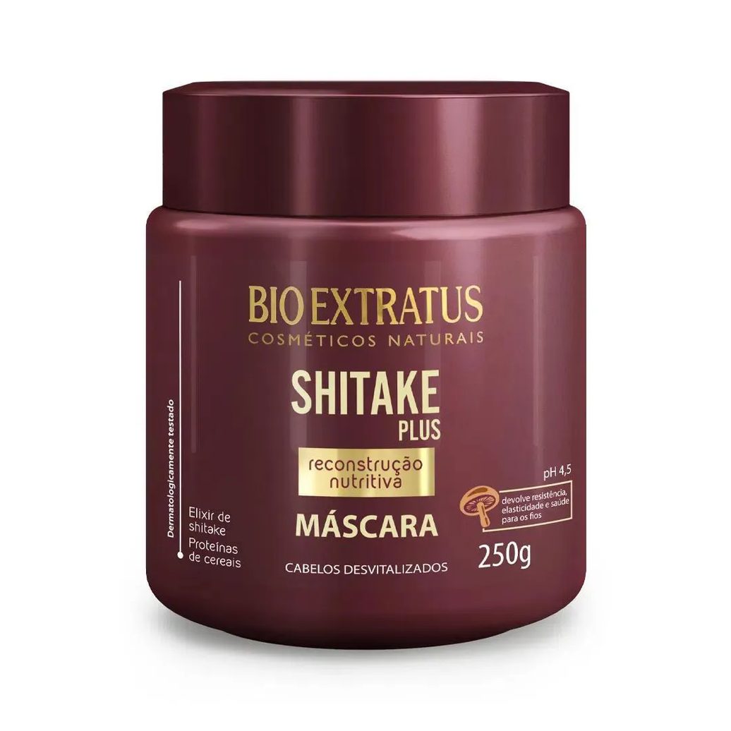 Mascara Limpeza Nutritiva Shitake 250 G Bio Extratus
