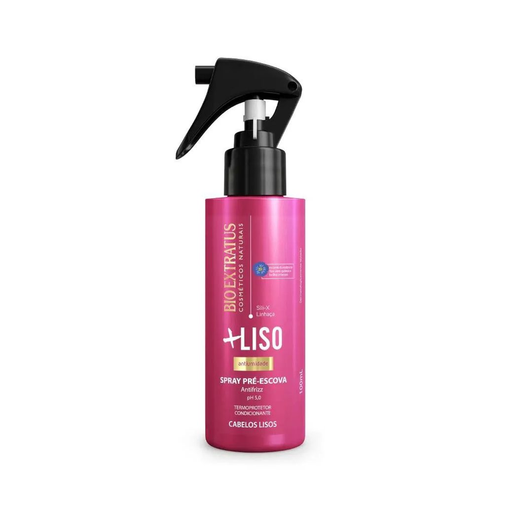 Finalizador Spray Mais Liso 100 Ml Bio Extratus