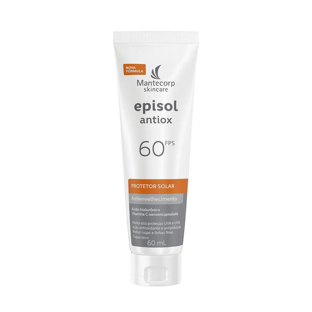 Protetor Solar Episol Antiox FPS 60 Bisnaga 60ml