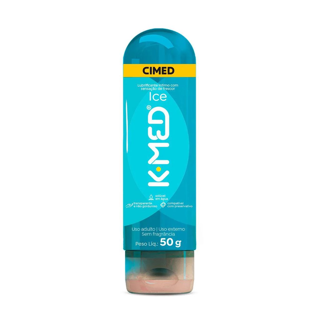 Gel Lubrificante Íntimo K-Med Ice 50g