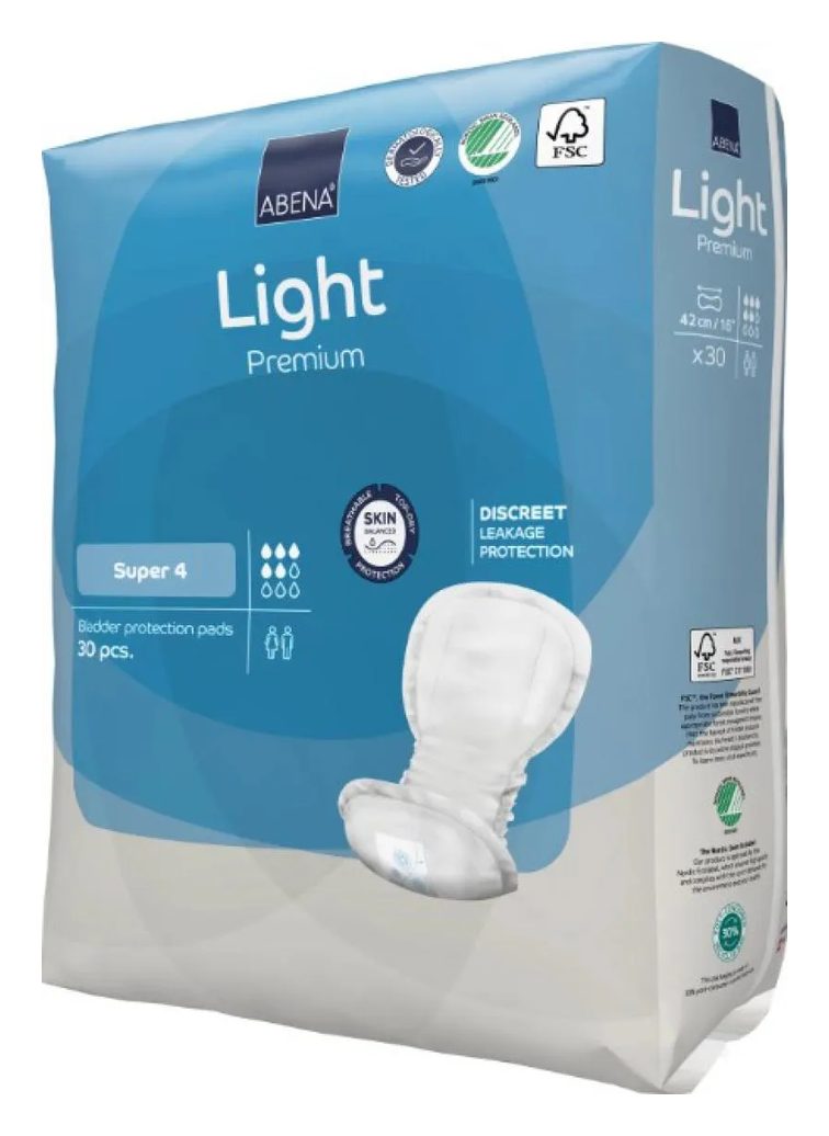 Absorvente Abri-light Super Abena com 30 unidades