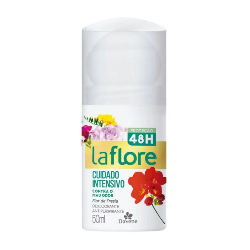 Desodorante La Flore Roll On Flor de Fresia 50ml Davene