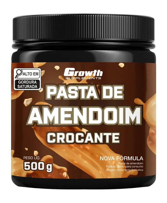 Pasta De Amendoim Crocante 500g