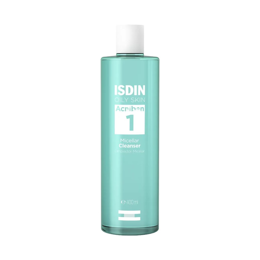 Água Micelar de Limpeza Isdin Oily Skin Acniben 1 Micellar Cleanser 400ml
