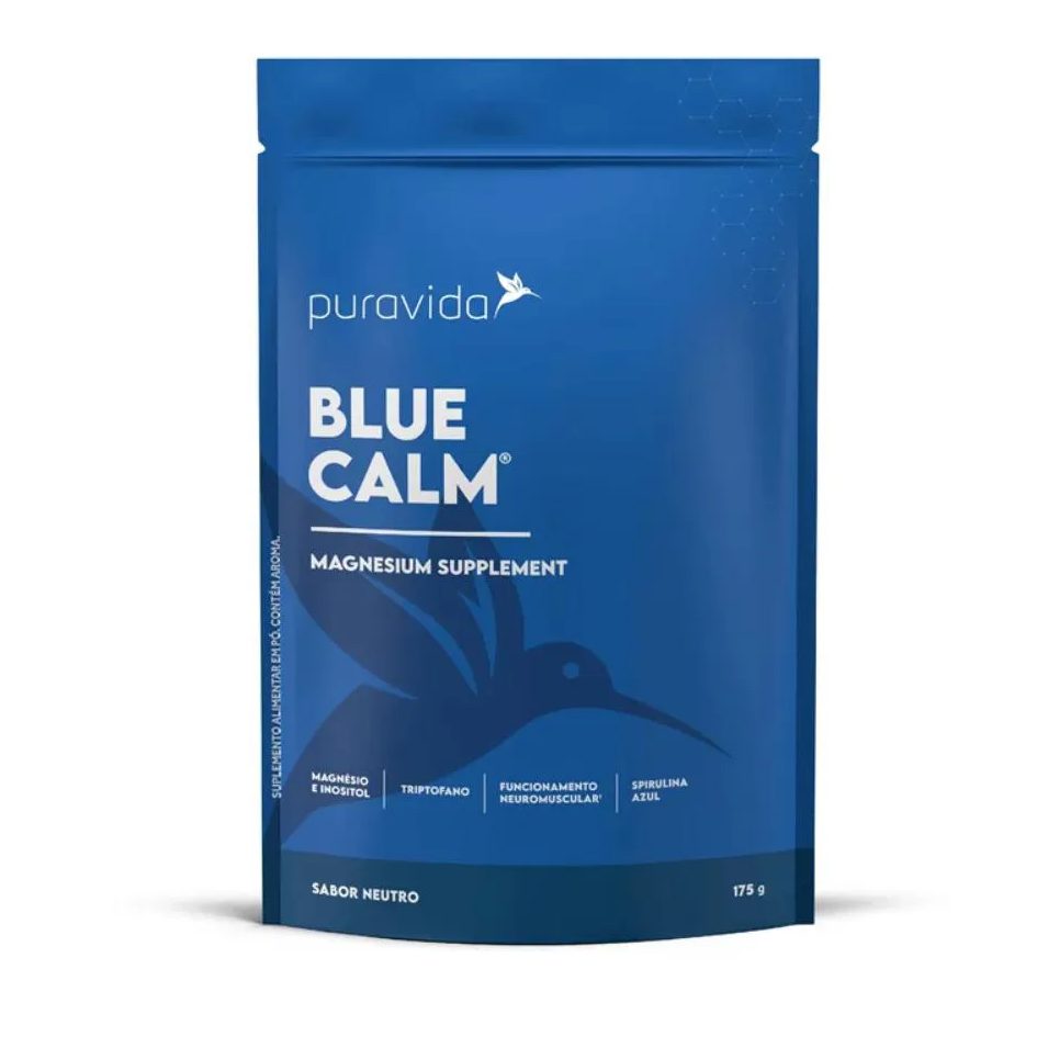 Blue Calm Neutro 175g – Magnesio e Inositol Pura Vida