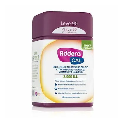 Cálcio MDK Addera CAL 2000UI 90 comprimidos