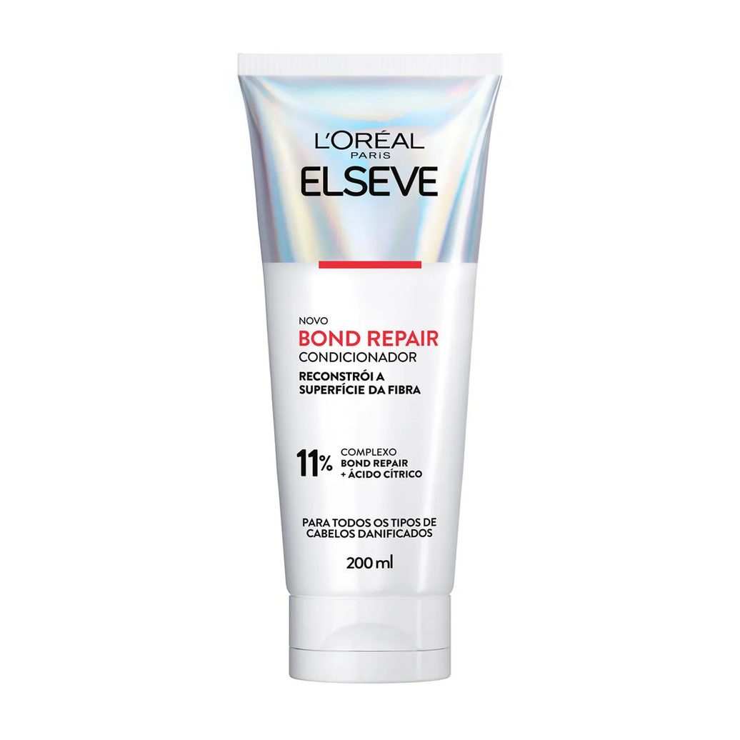 Condicionador Elseve Bond Repair Reconstrutor Cabelos Danificados Selagem de Cutículas com Reparação Molecular 200ml
