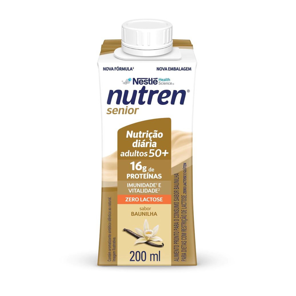 Complemento Alimentar Nutren Senior Baunilha 200Ml