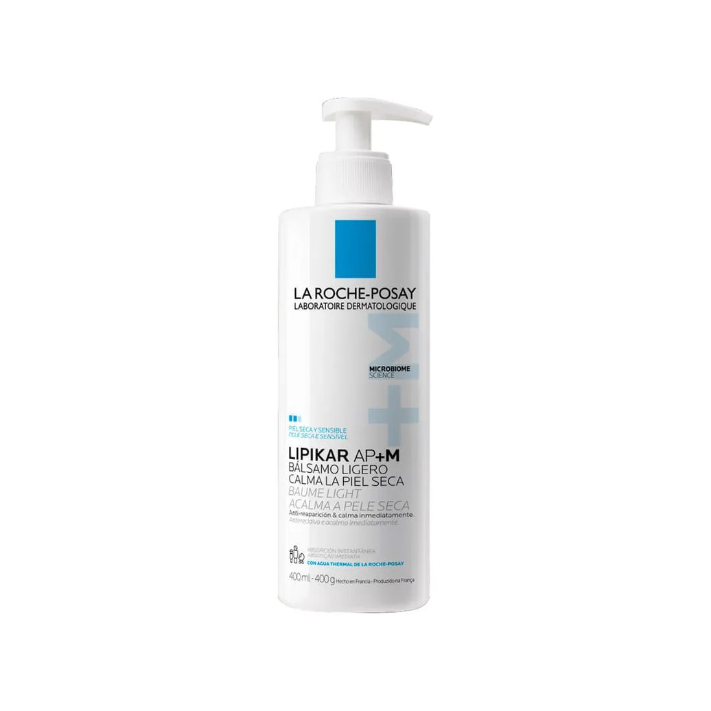 Hidratante Corporal Lipikar Baume Ap+m Light Seca E Sensivel 400ml