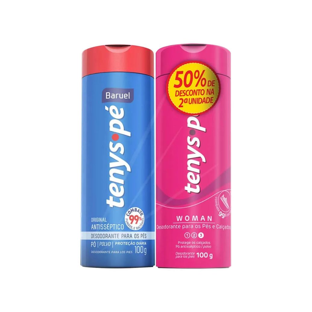 Tenys-pe Baruel 100g Original+100g Woman Promocional