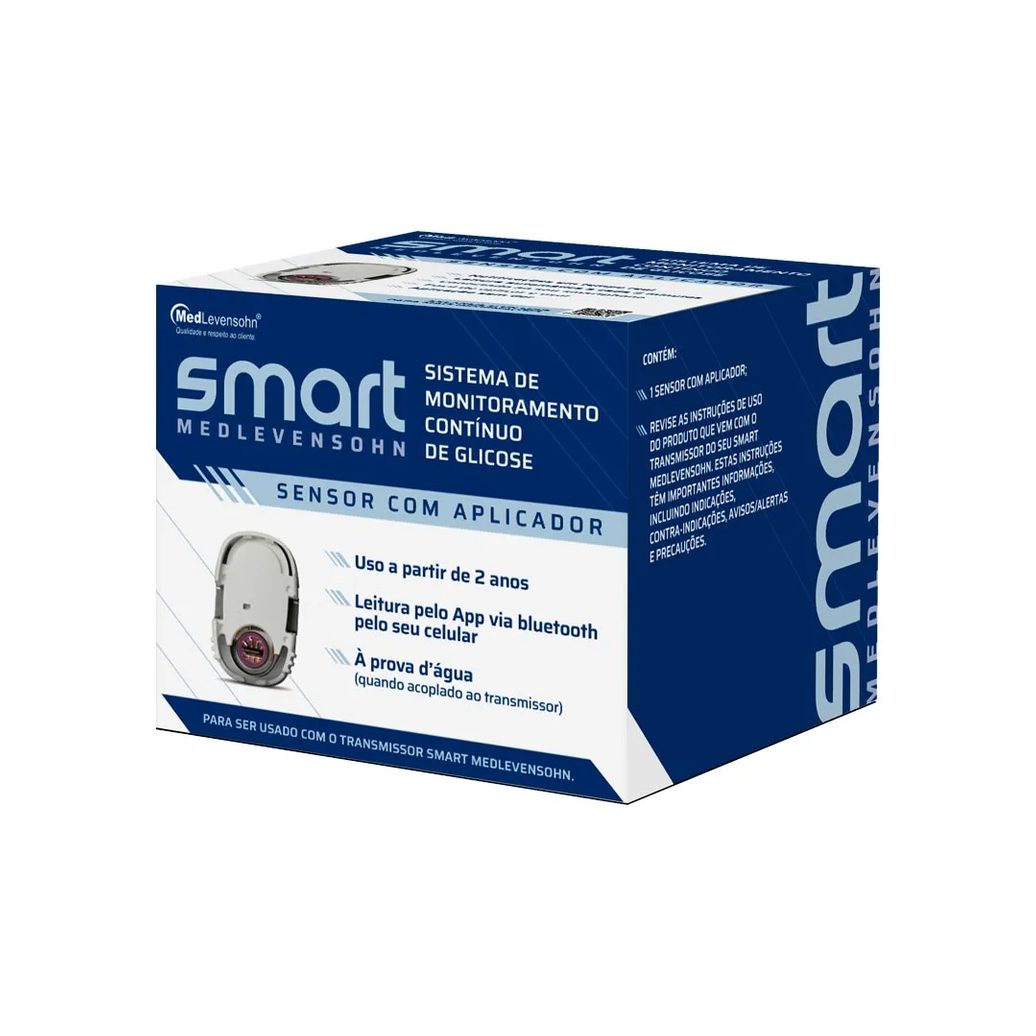 Sensor De Monitoramento De Glicose Smart Medlevensohn Com Aplicador