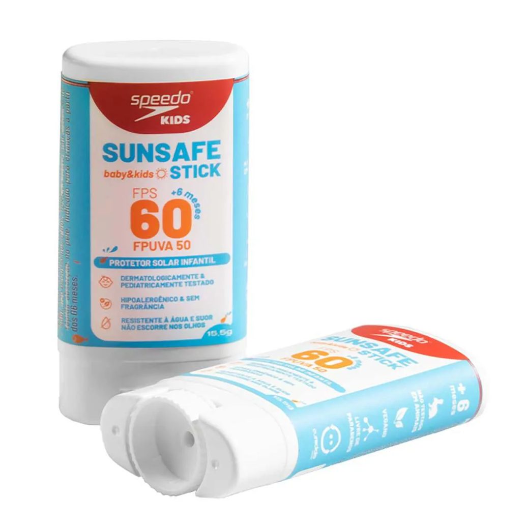 Protetor Solar Infantil em Bastão Pink Cheeks Sunsafe Baby & Kids Fps60 155g