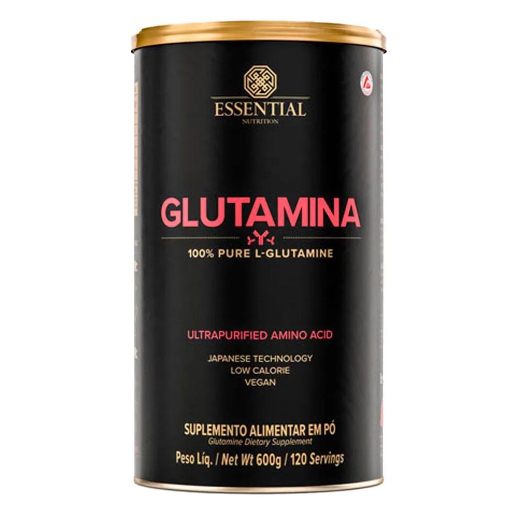 Glutamina 100% Pura – Lata 600g – Essential Nutrition
