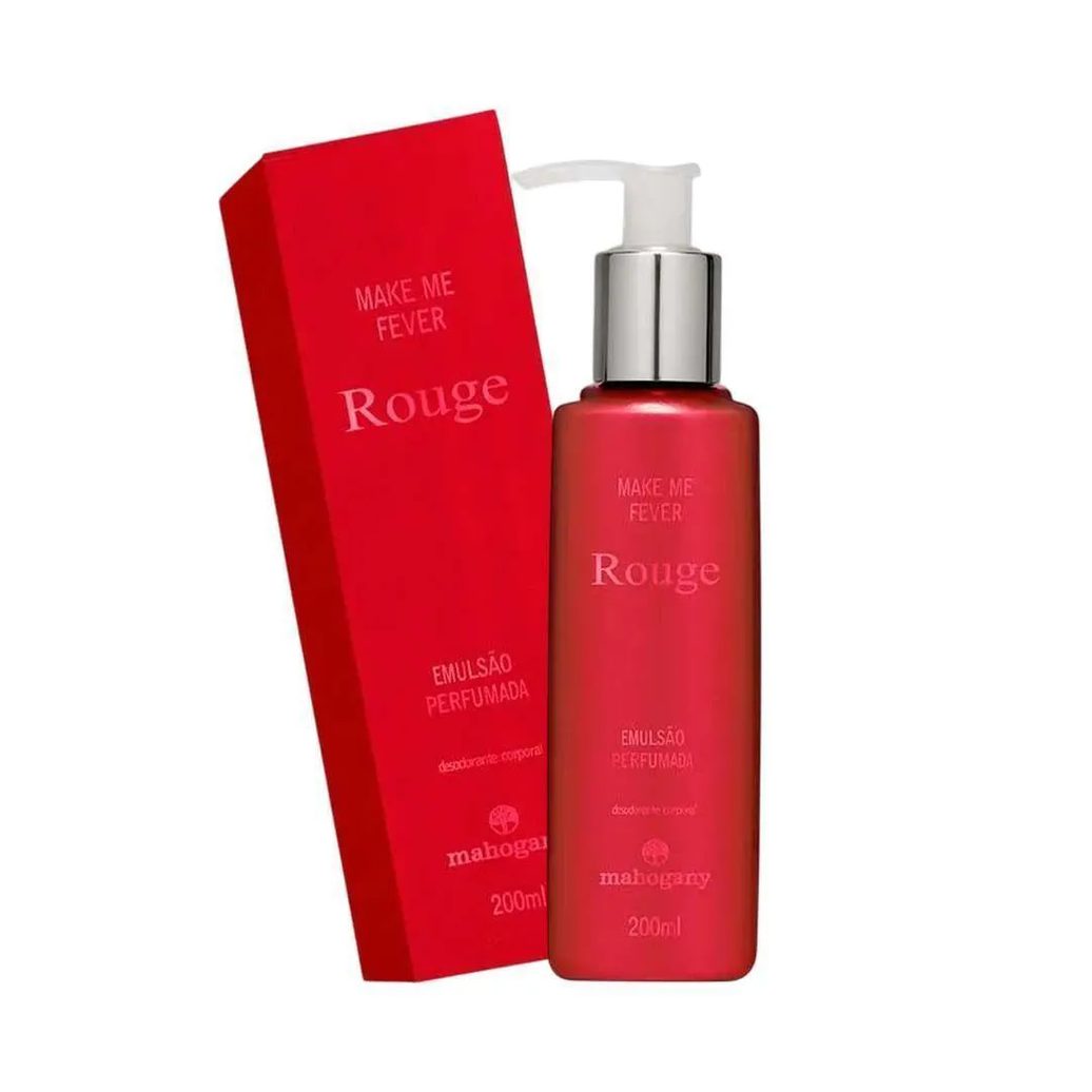 Hidratante Corporal Make Me Fever Rouge Mahogany 200ml