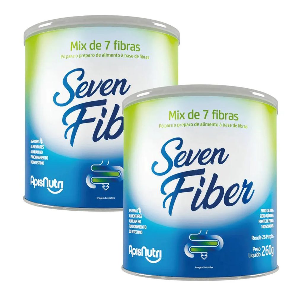 Kit 2X Seven Fiber 260G Mix de 7 Fibras – Apisnutri