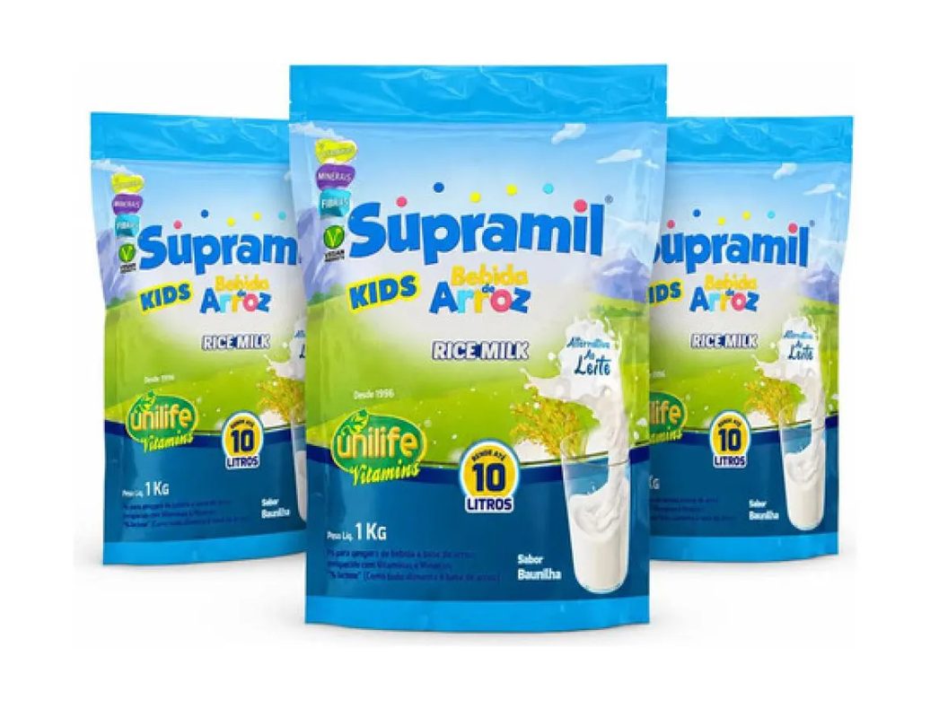 Kit 3 Supramil Kids Baunilha 1kg – Unilife