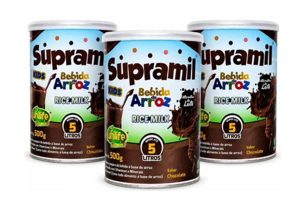 Kit 3 Supramil Kids Chocolate 500g – Unilife