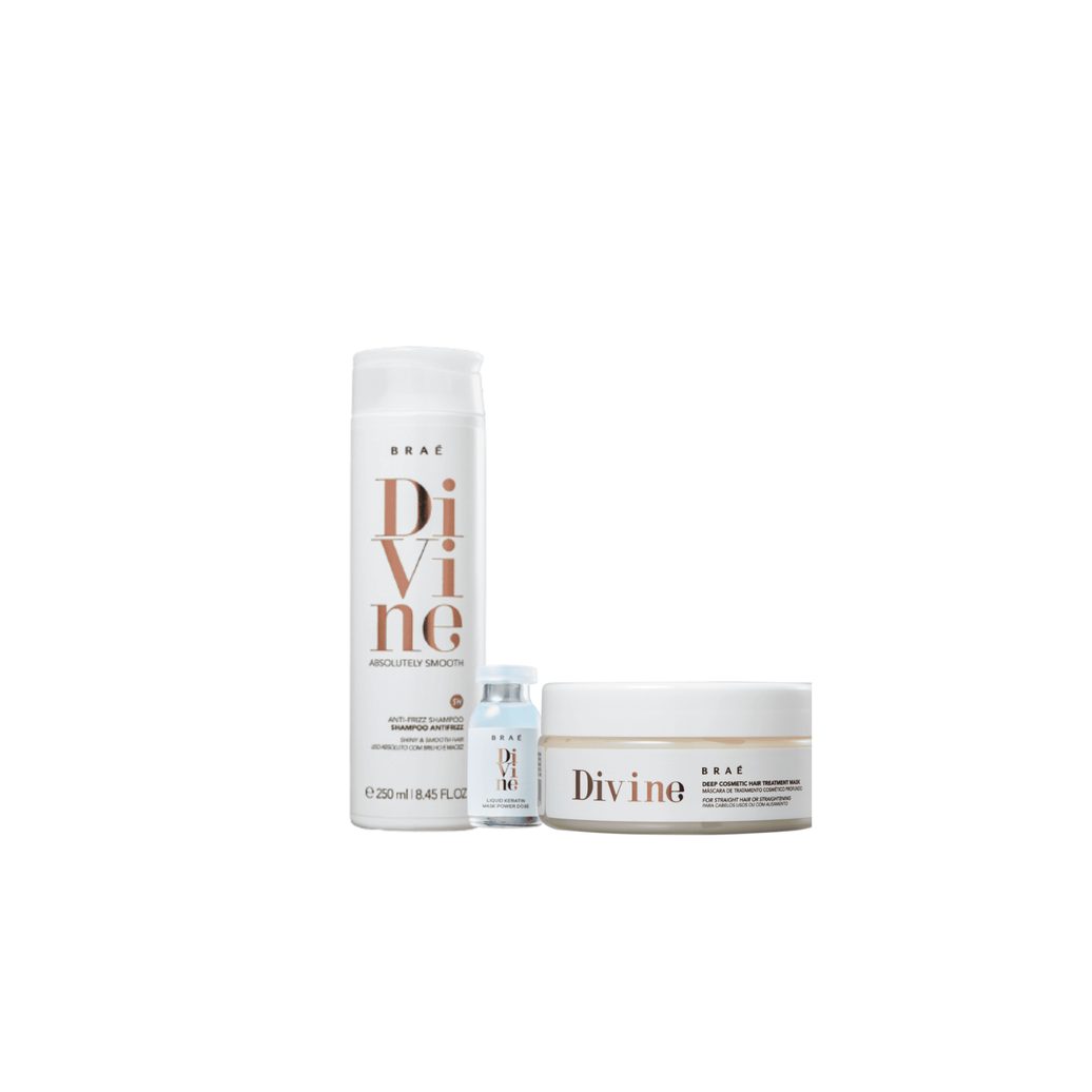 Kit Shampoo, Máscara e Ampola Divine – Braé