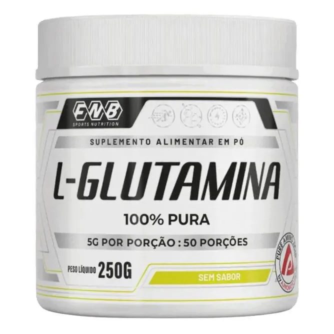 L-glutamina 100% Pura 250g – Fnb Sports