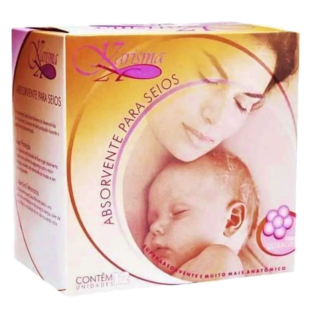 Absorvente para Seios Karisma com Ultragel - 12 unidades