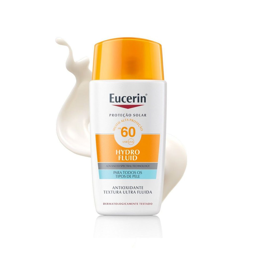 Protetor Solar Facial Eucerin Sun Hydro Fluid FPS60 50ml