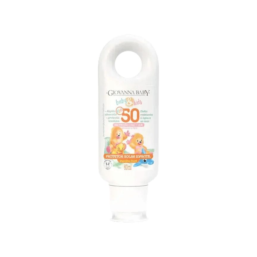 Protetor Solar Giovanna Baby Baby & Kids Infantil FPS50 Hipoalergênico 60ml