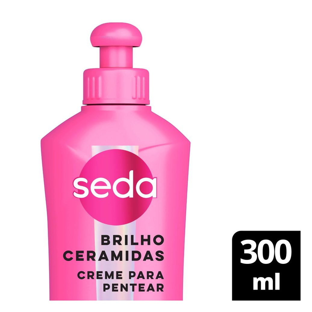Creme de Pentear Seda Brilho Ceramidas 300ml