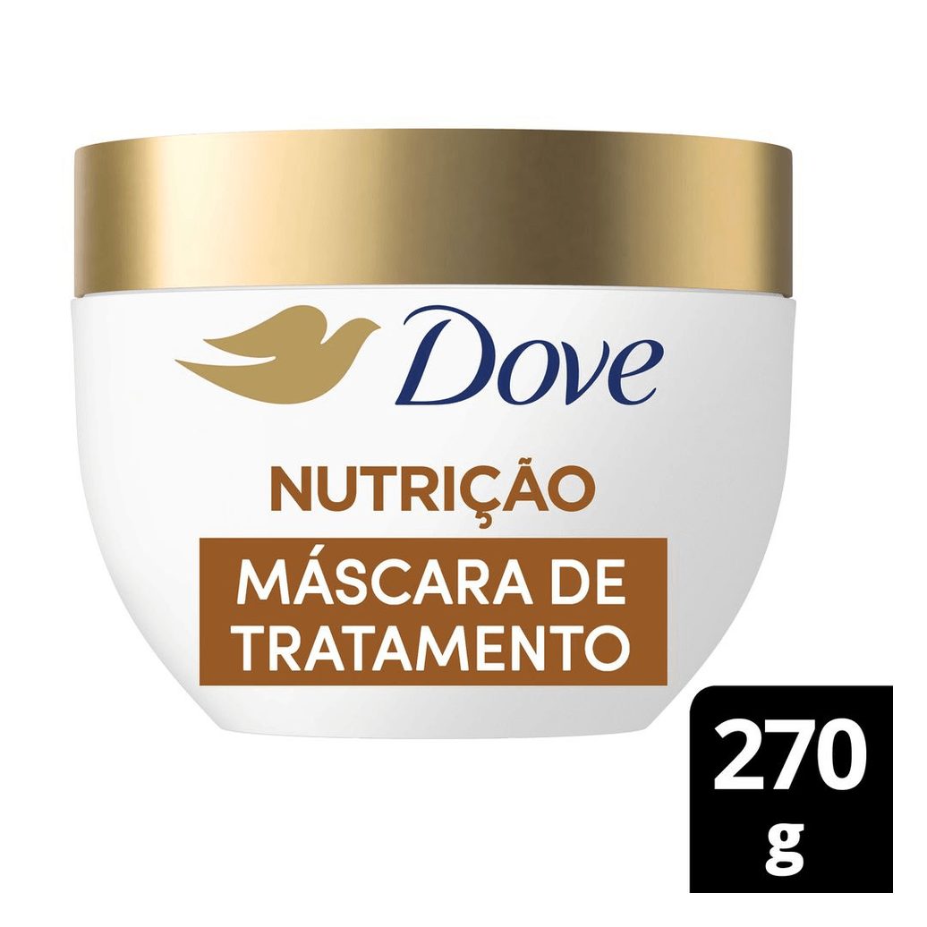 Máscara de Tratamento Dove Nutrição + Fusão de Óleos 10 em 1 270g