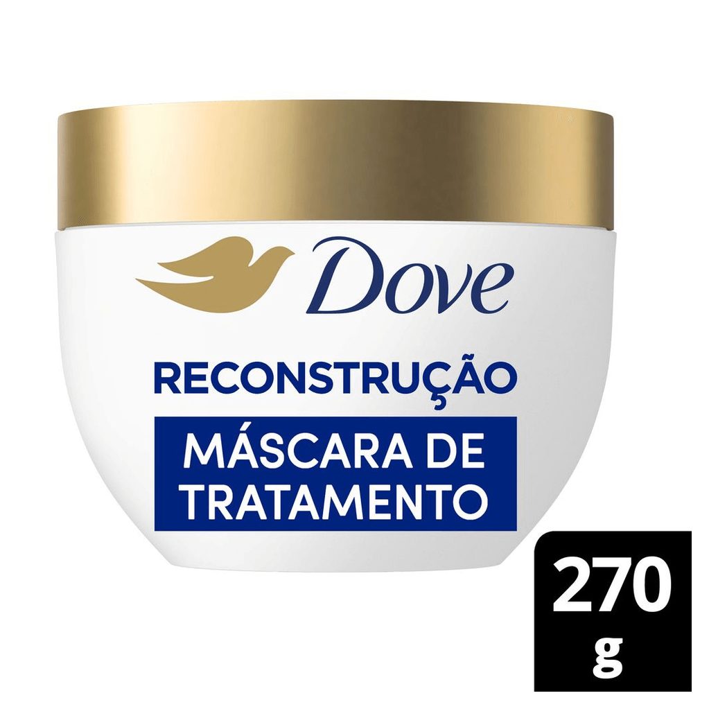Máscara de Tratamento Dove Reconstrução + Aminoácidos 10 em 1 270g