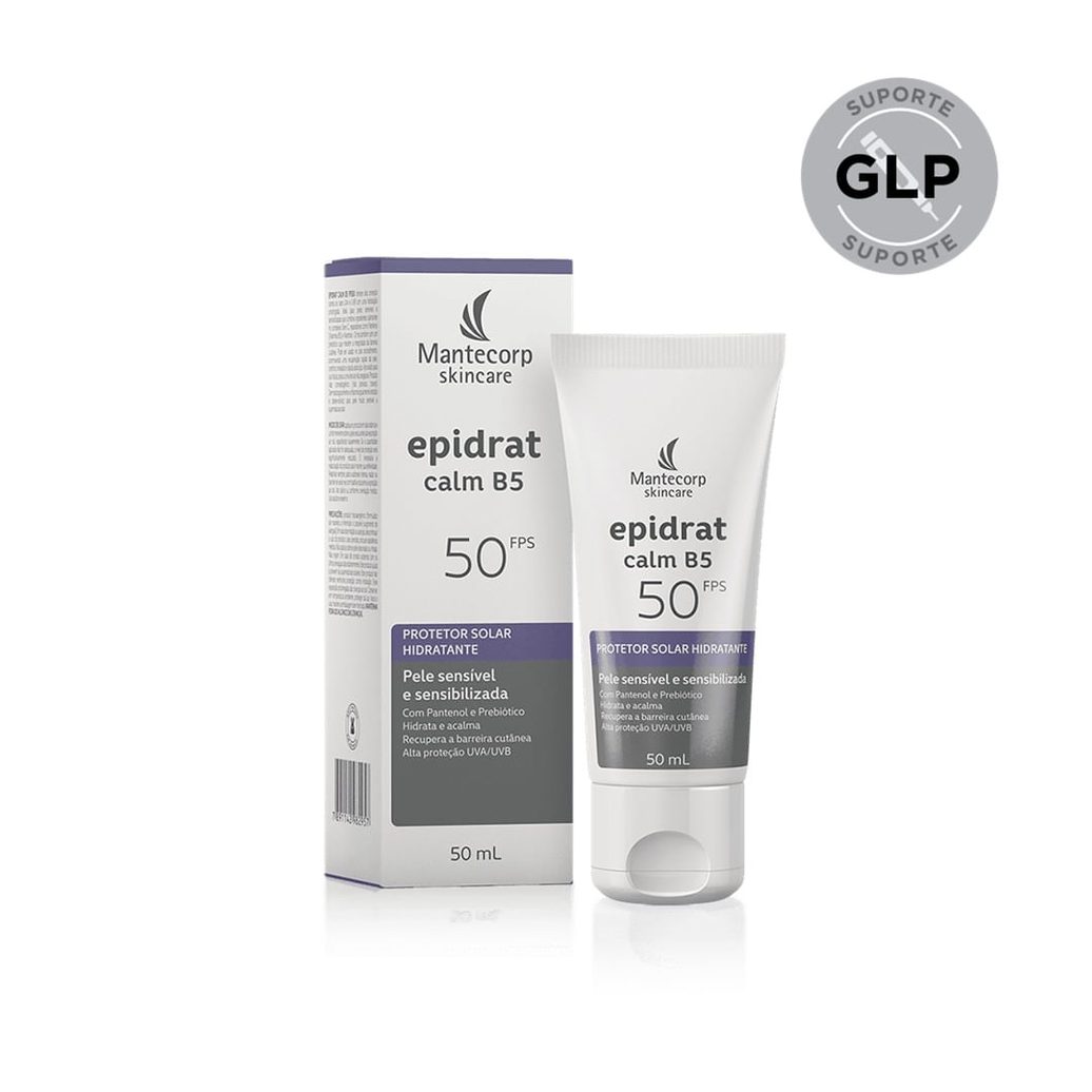 Protetor Solar Facial Epidrat Calm B5 FPS50 Hidratante 50ml