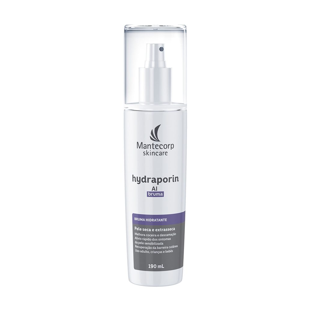 Bruma Hidratante Mantecorp Skincare Hydraporin AI Corporal e Facial 190ml
