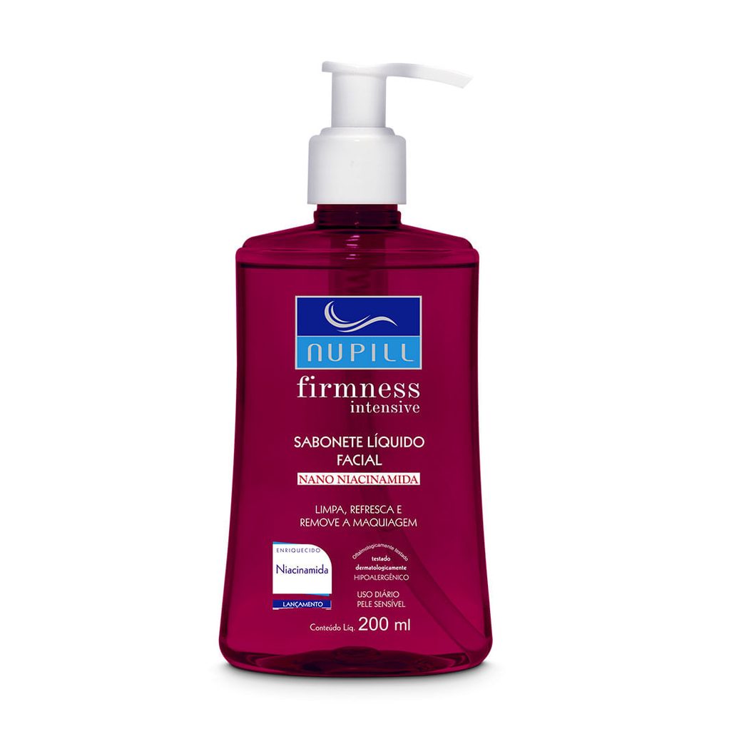 Sabonete Líquido Facial Nupill Firmness Intensive Nano Niacinamida 200ml